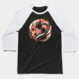 Silhoutte of Dragon Ball #015 Baseball T-Shirt